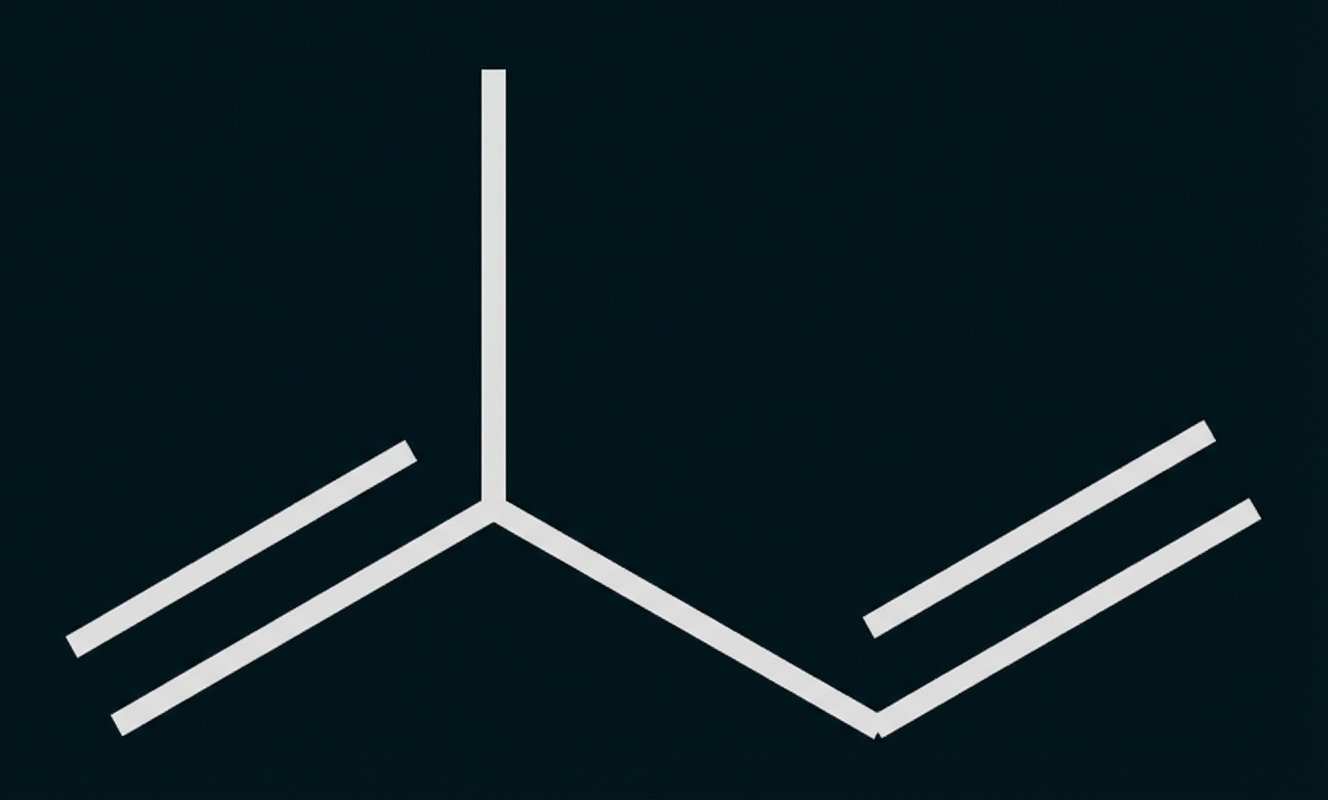 Strukturformel Isopren