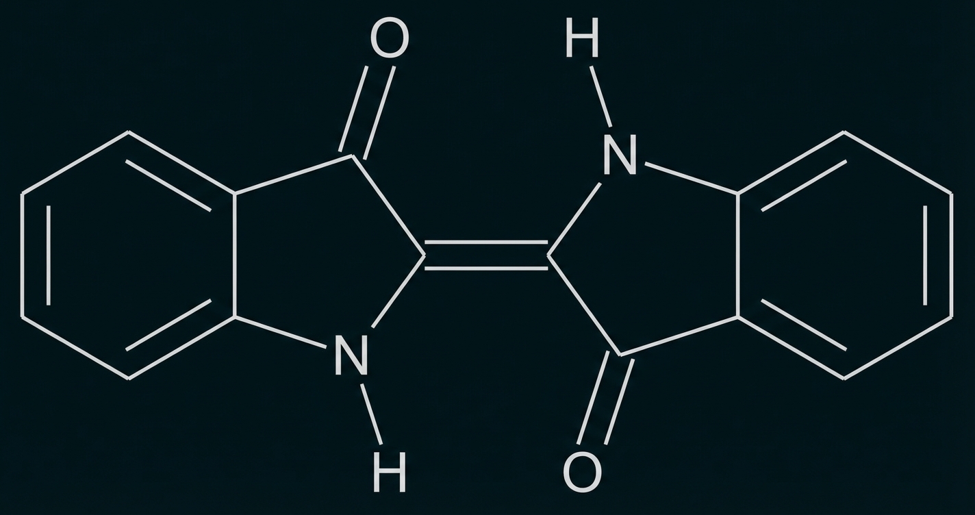 Strukturformel Indigo
