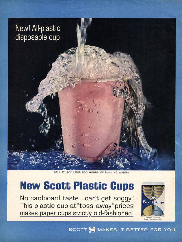 Cup Advertisement from 1964