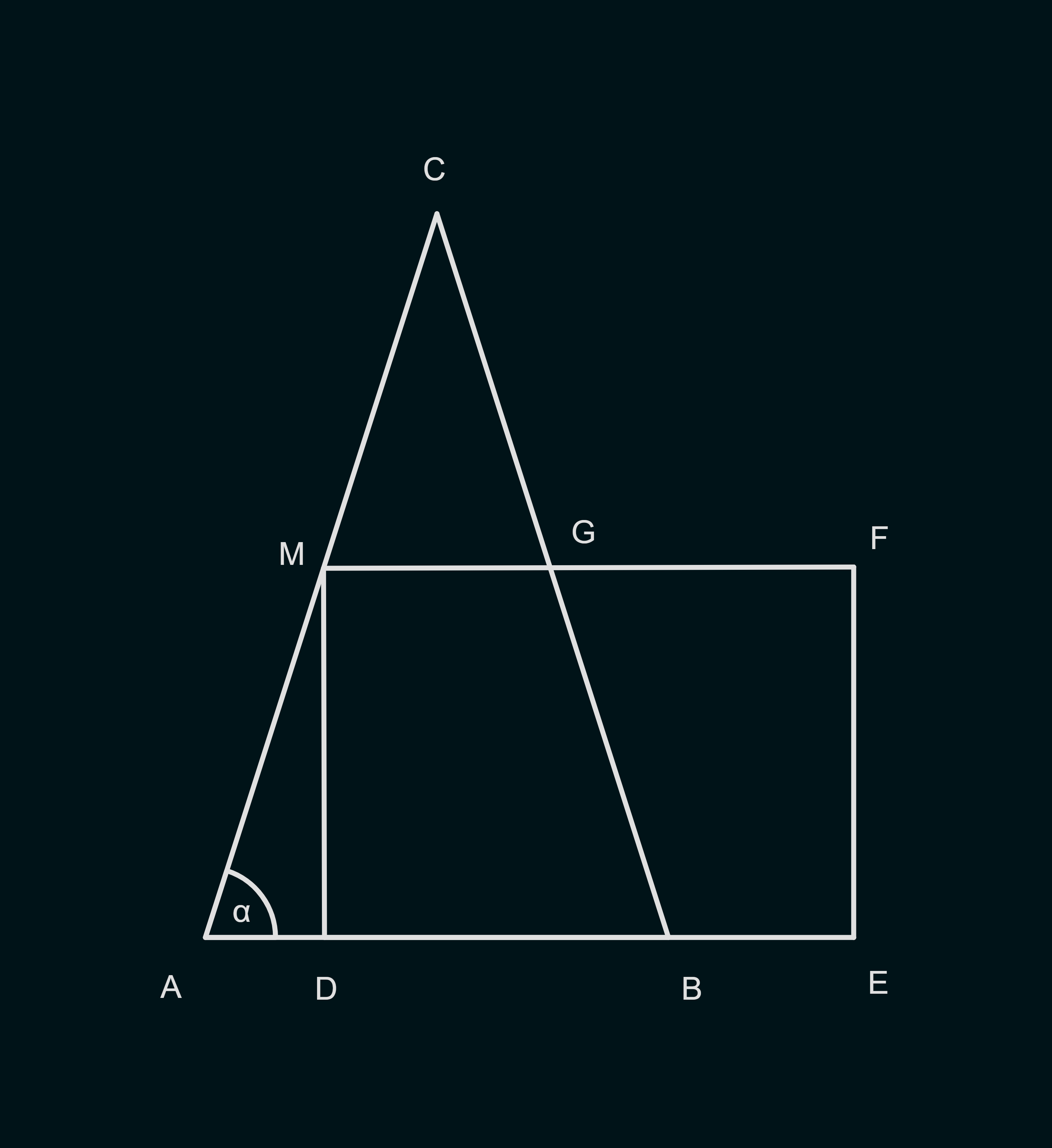 Dreieck und Rechteck