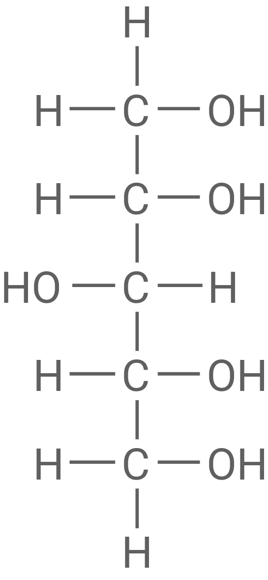 Fischer-Projektion D-Xylit