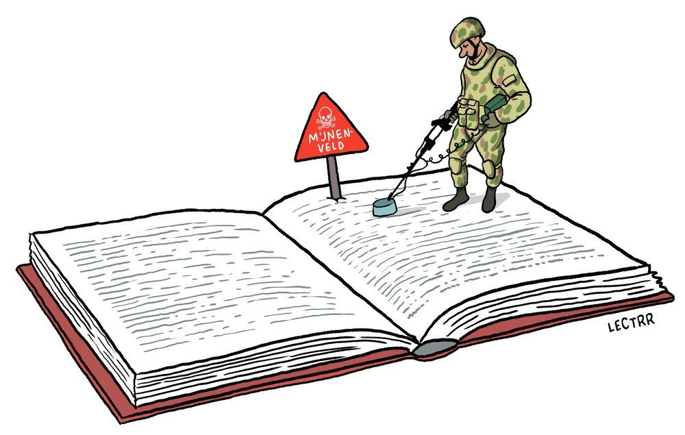 Cartoon zu sensitivity readers