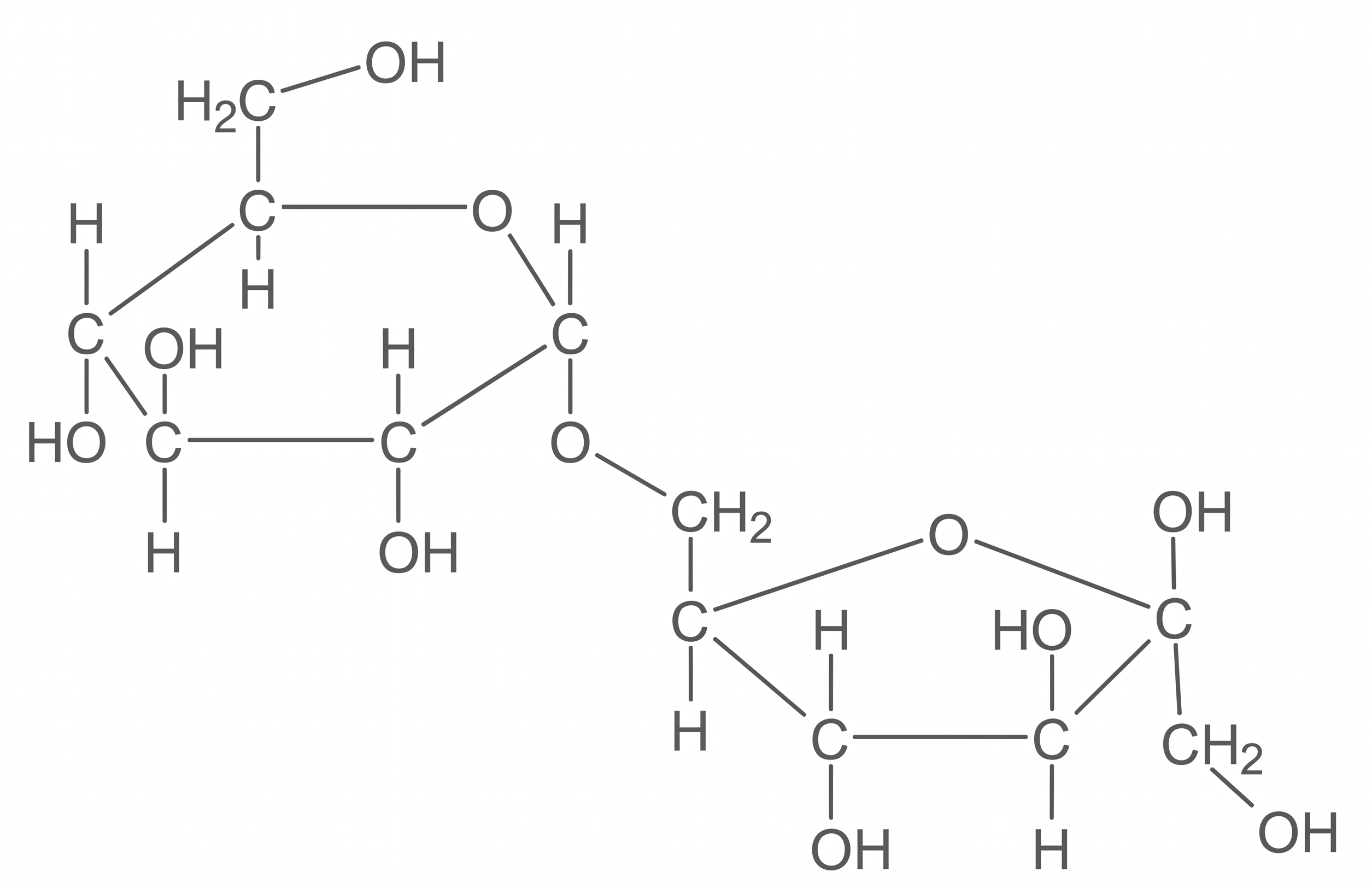 Strukturformel Isomaltulose