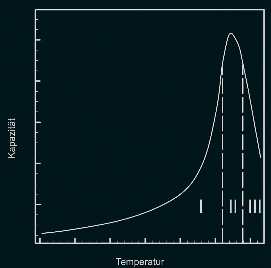 Kapazität des Sensors