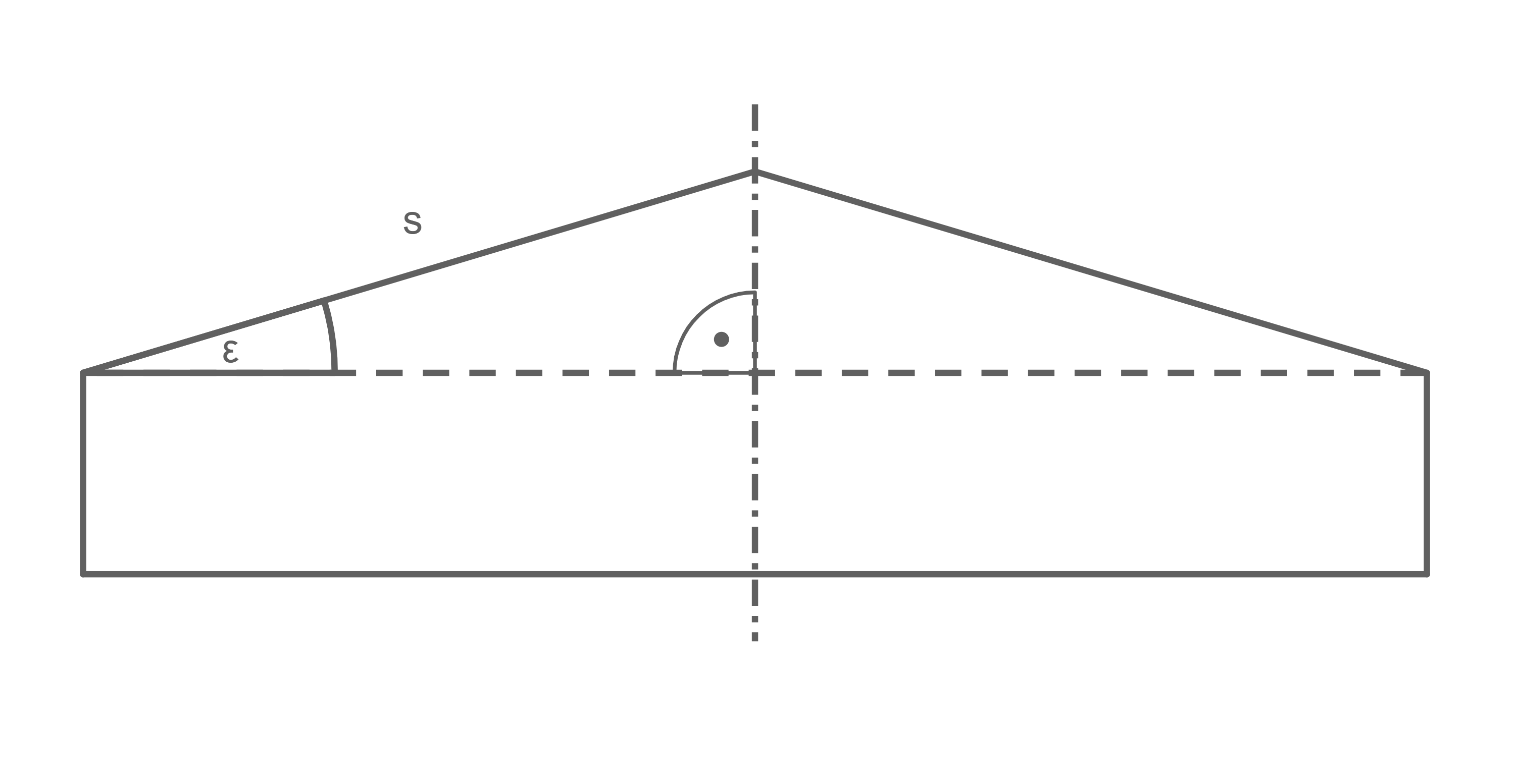 Diagramm eines geometrischen Problems mit Winkeln und Linien.