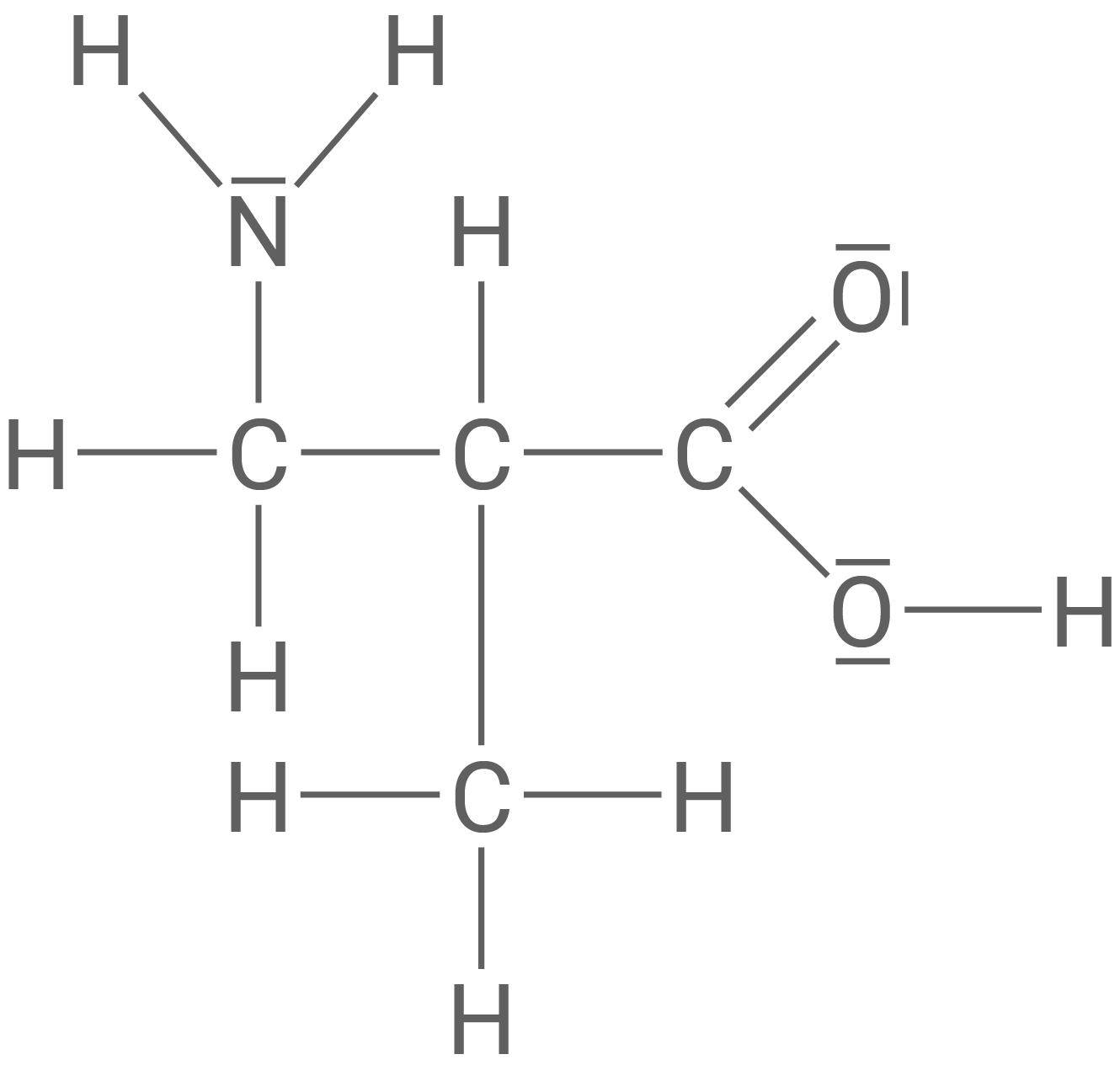 Strukturformel 3-Amino-2-methylpropansäure