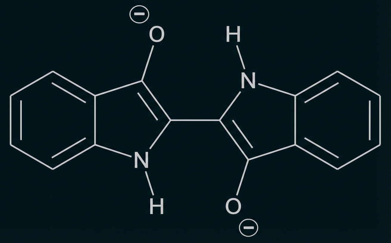 Strukturformel Leukoindigo