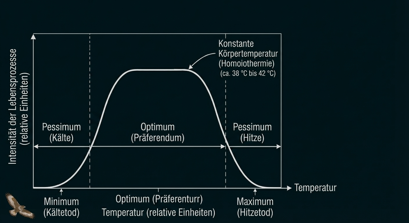 Temperatur-Toleranzkurve