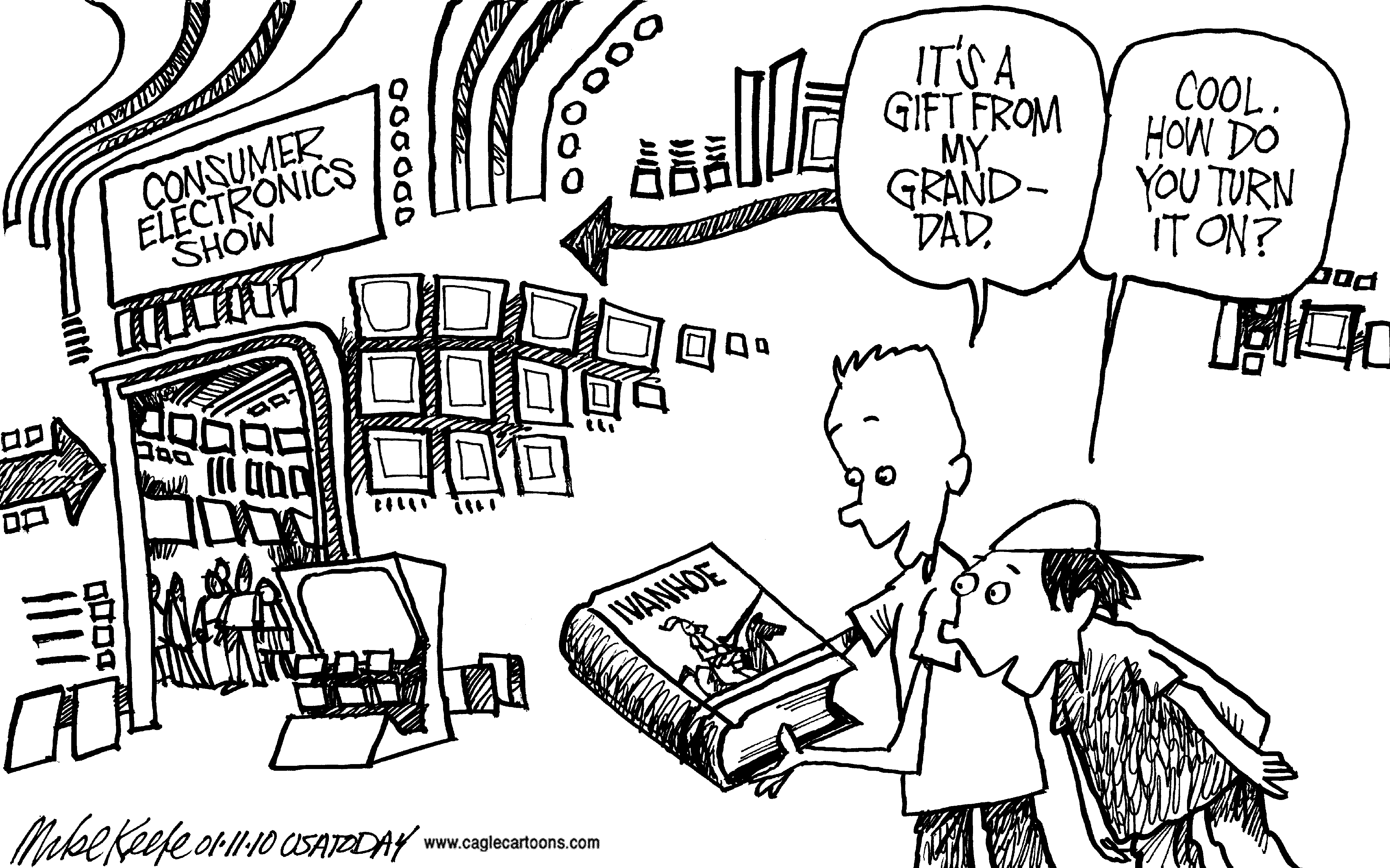 Karikatur Generation Z