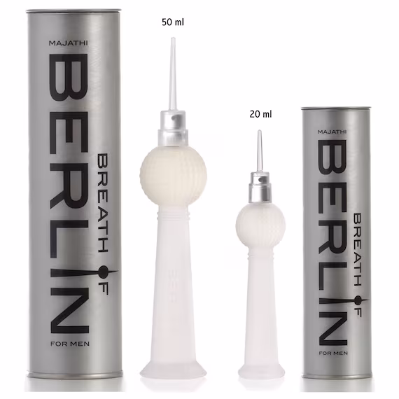 Parfümflaschen "Breath of Berlin" 50ml und 20ml