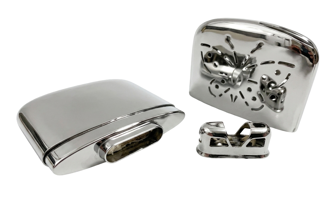 Benzinbetriebener Taschenofen mit Watte ausgestattet mit Feuerzeugbenzin und Platindraht