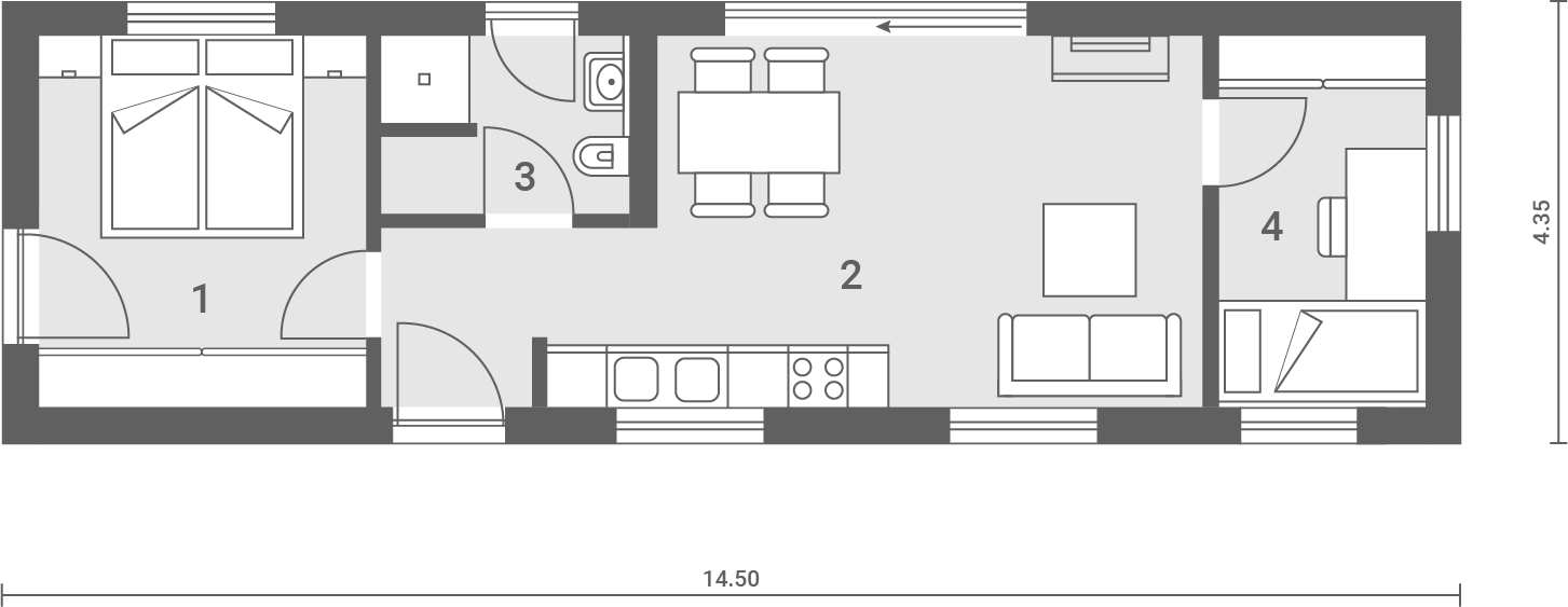 baden württemberg technik realschulabschluss 2024 wahlteil b2 abbildung 21 grundriss der wohnung