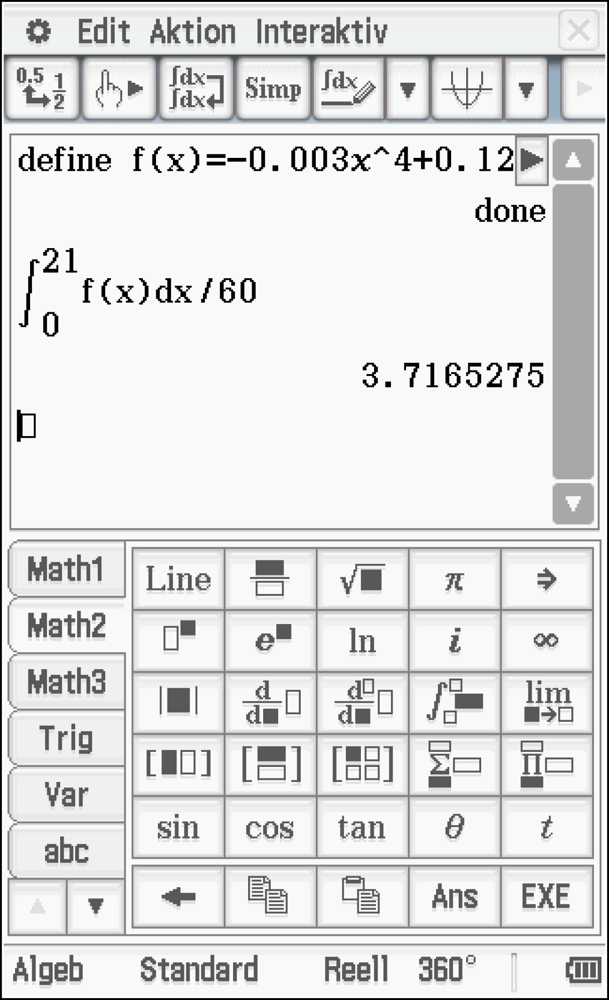 Anwendungsorientierte Aufgaben 1 (Mathe Abi 2015 in Baden ...