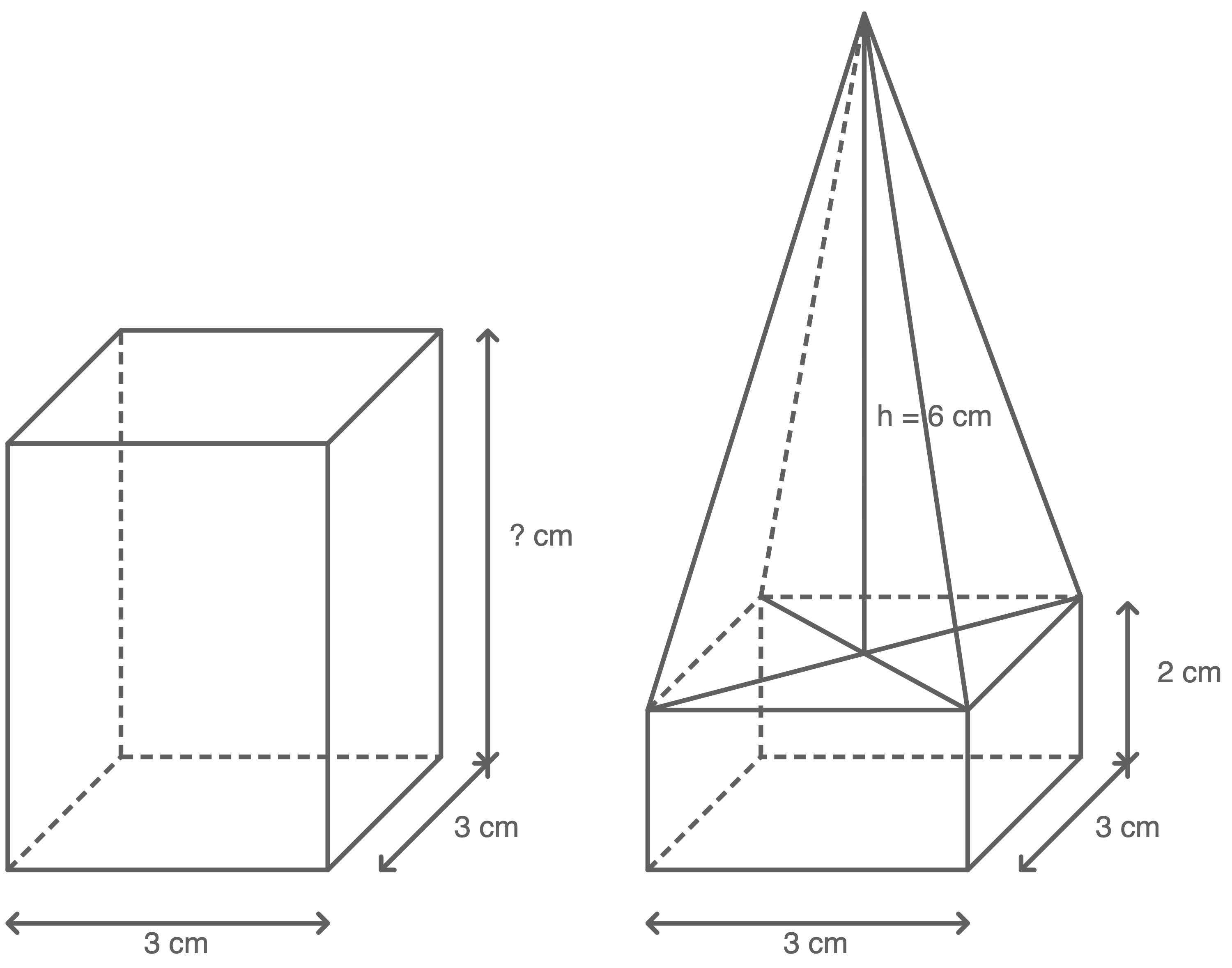 BaWü HSA 2022 Quader Pyramide Strecke