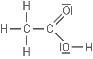 Molekülstruktur mit Kohlenstoff- und Wasserstoffatomen sowie einer Hydroxylgruppe.