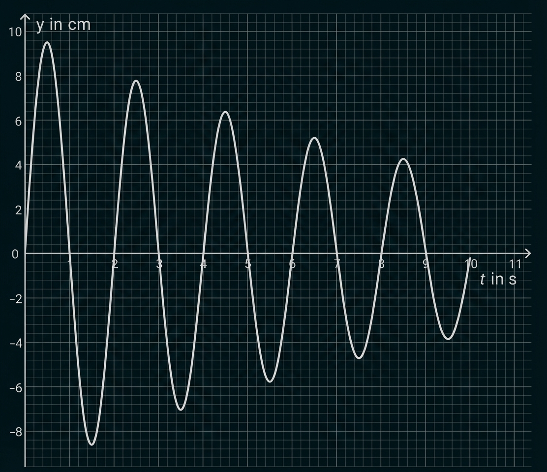 gedämpfte Schwingung