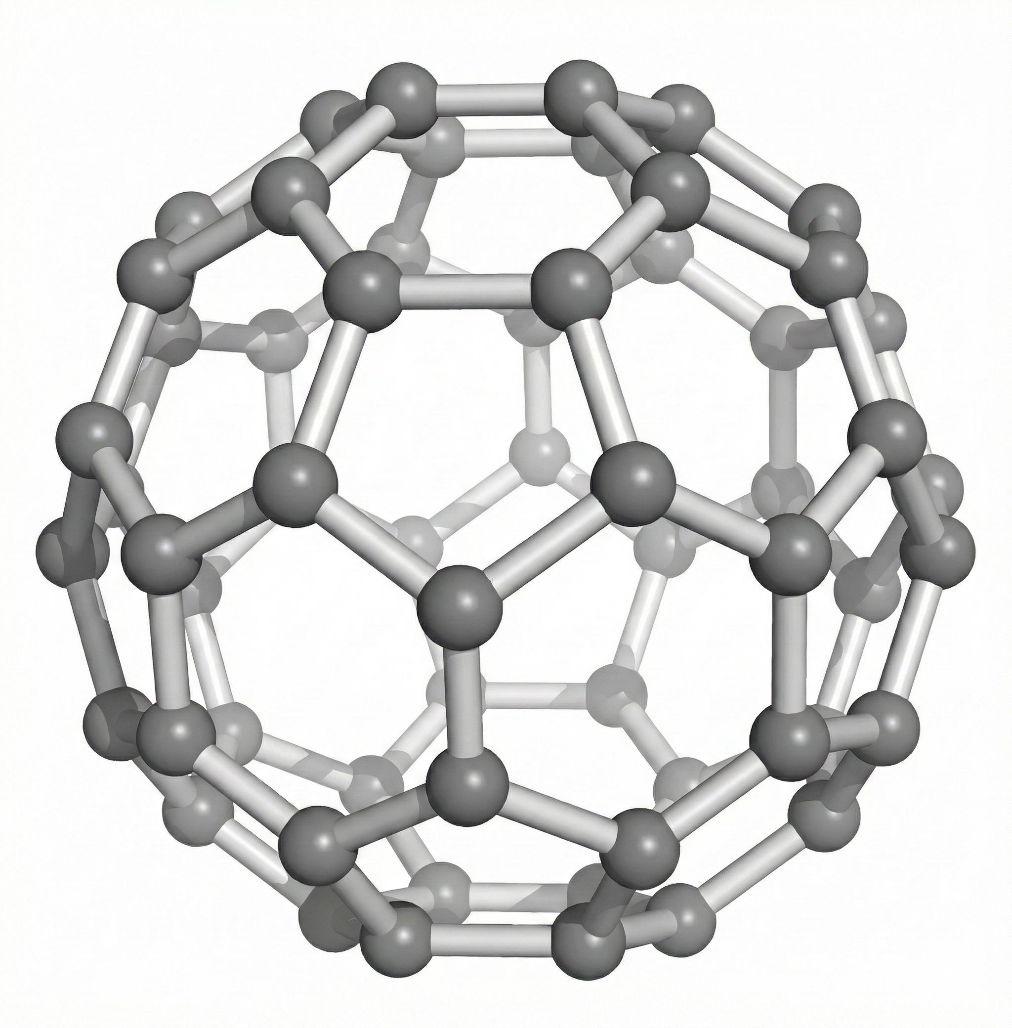 Gitterstruktur mit Atomen