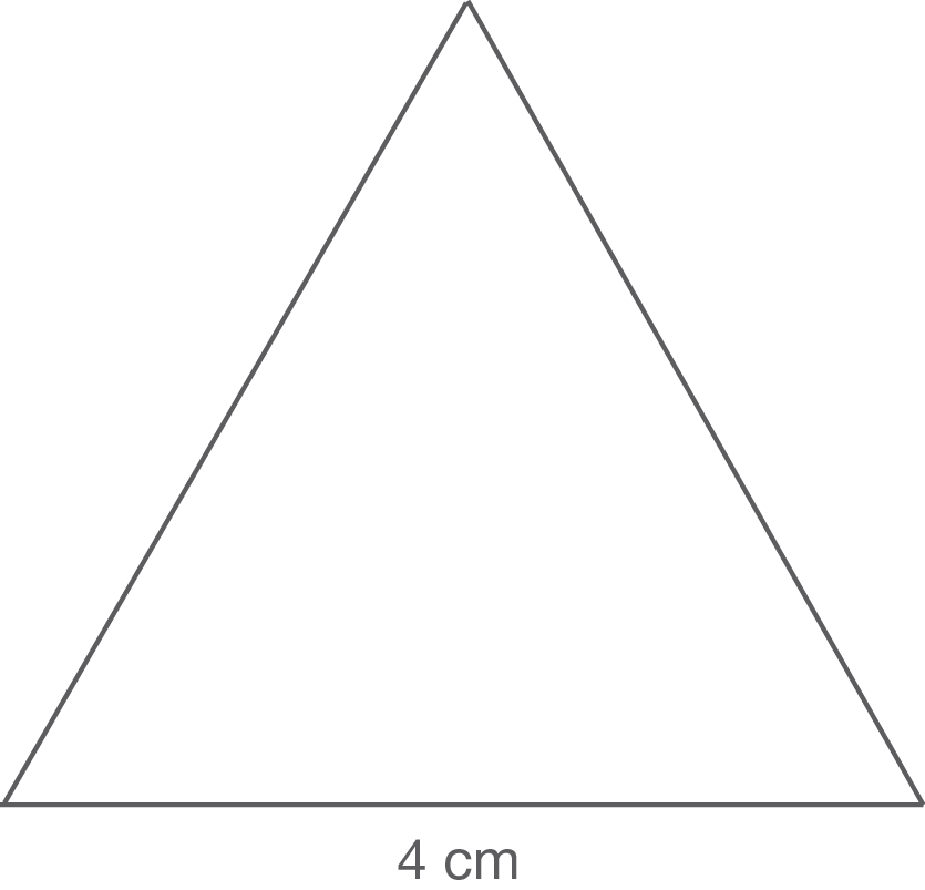Gleichseitiges Dreieck - Geometrie in der Ebene - Mathe - Digitales