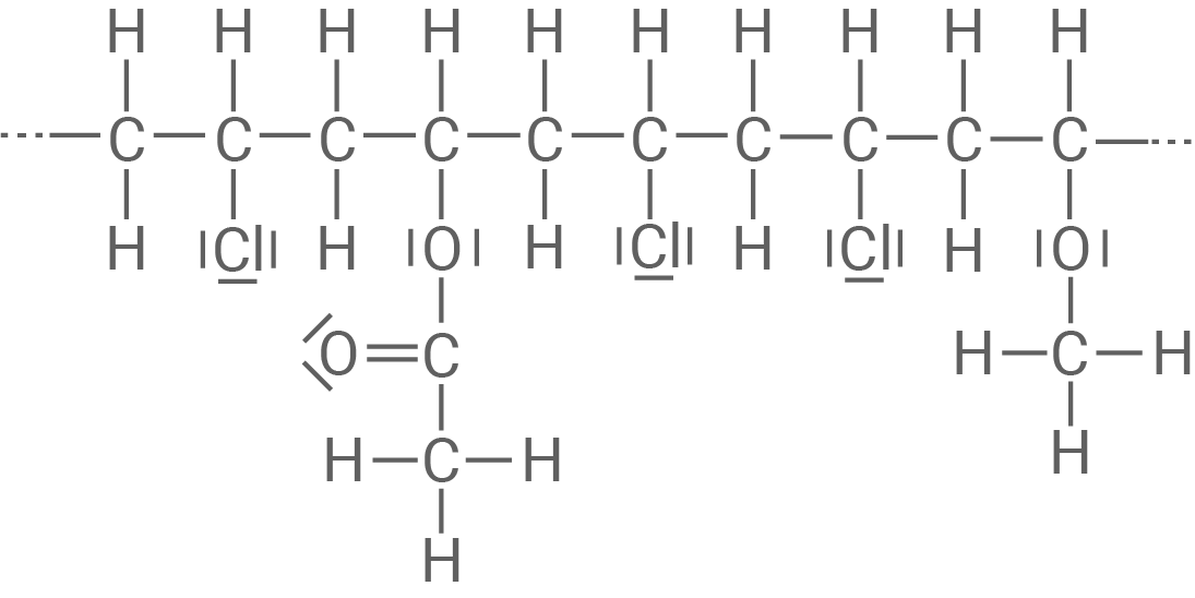 hessen chemie abi gk 2021 aufgabe 3 abbildung 2 strukturformelausschnitt eines pvc-copolymer-makromoleküls