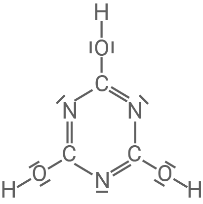 hessen chemie abi lk 2021 aufgabe 1 abbildung 2 cyanursäure