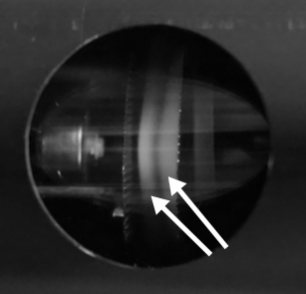 nrw physik abi lk 2021 ht 3 abbildung 4 rote leuchterscheinungen beim franck-hertz-versuch mit neon