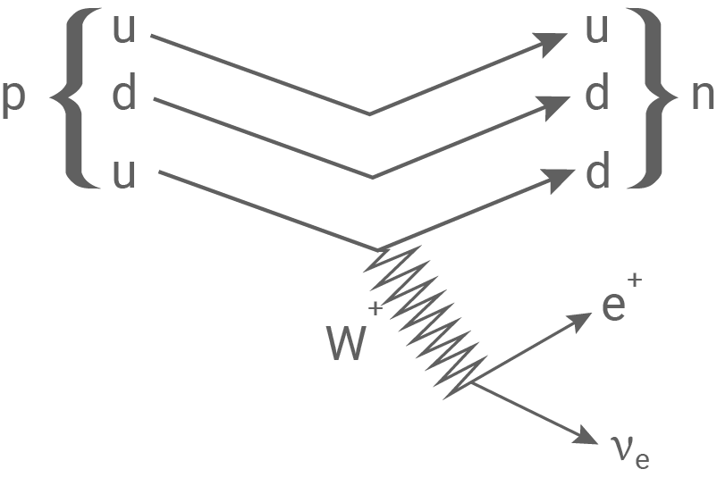 <img alt = '\(\beta^+\)' style='vertical-align: -0.671ex; height: 2.843ex; width: 2.848ex;' class='mathjax-formula' src='https://www.schullv.de/resources/formulas/473cc0d1190f79cbf41506fe3a9eb977390271d824b0f98581d86700b391bb0a_light.svg'/> Zerfall 