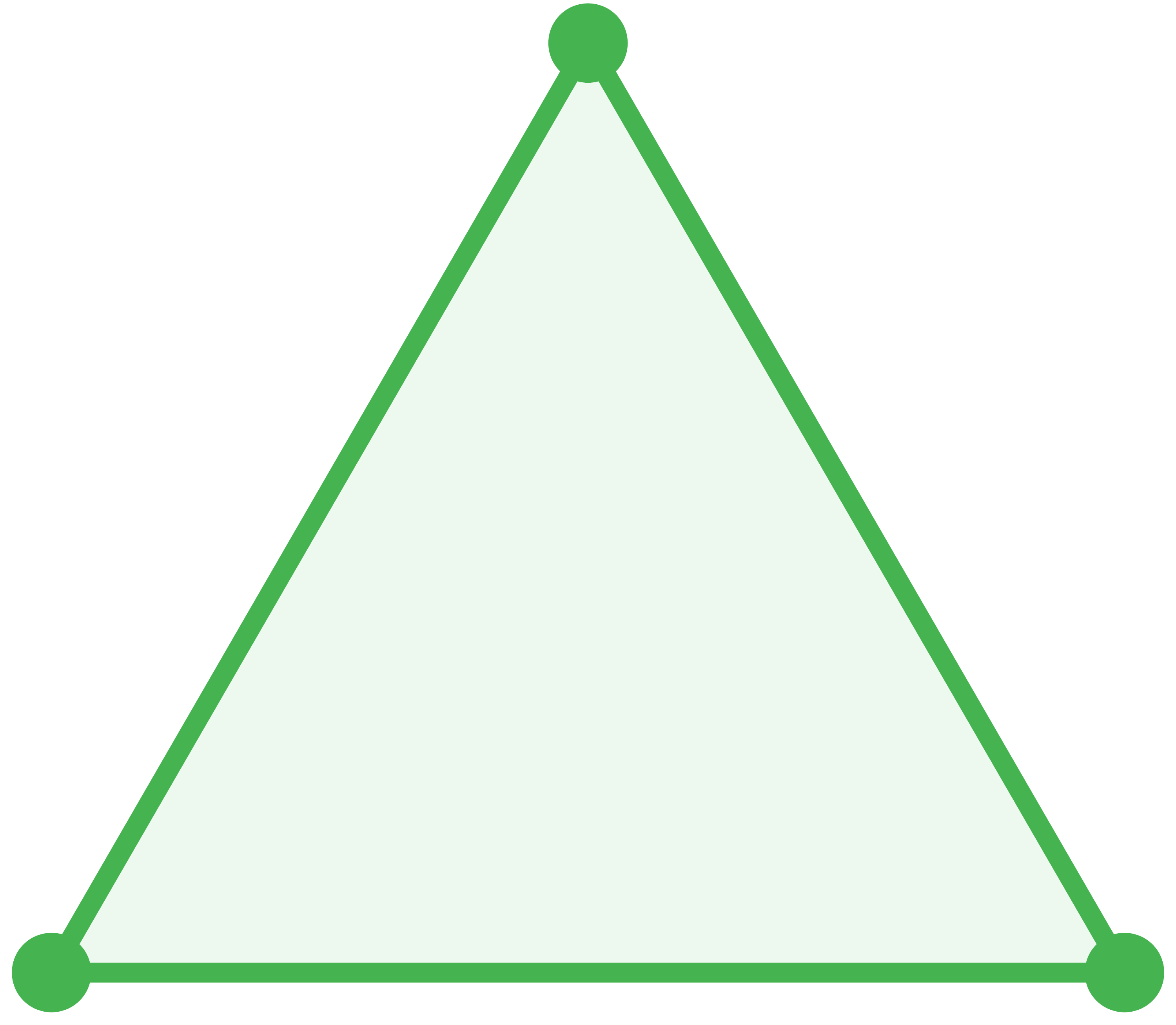 dreieck, polygon