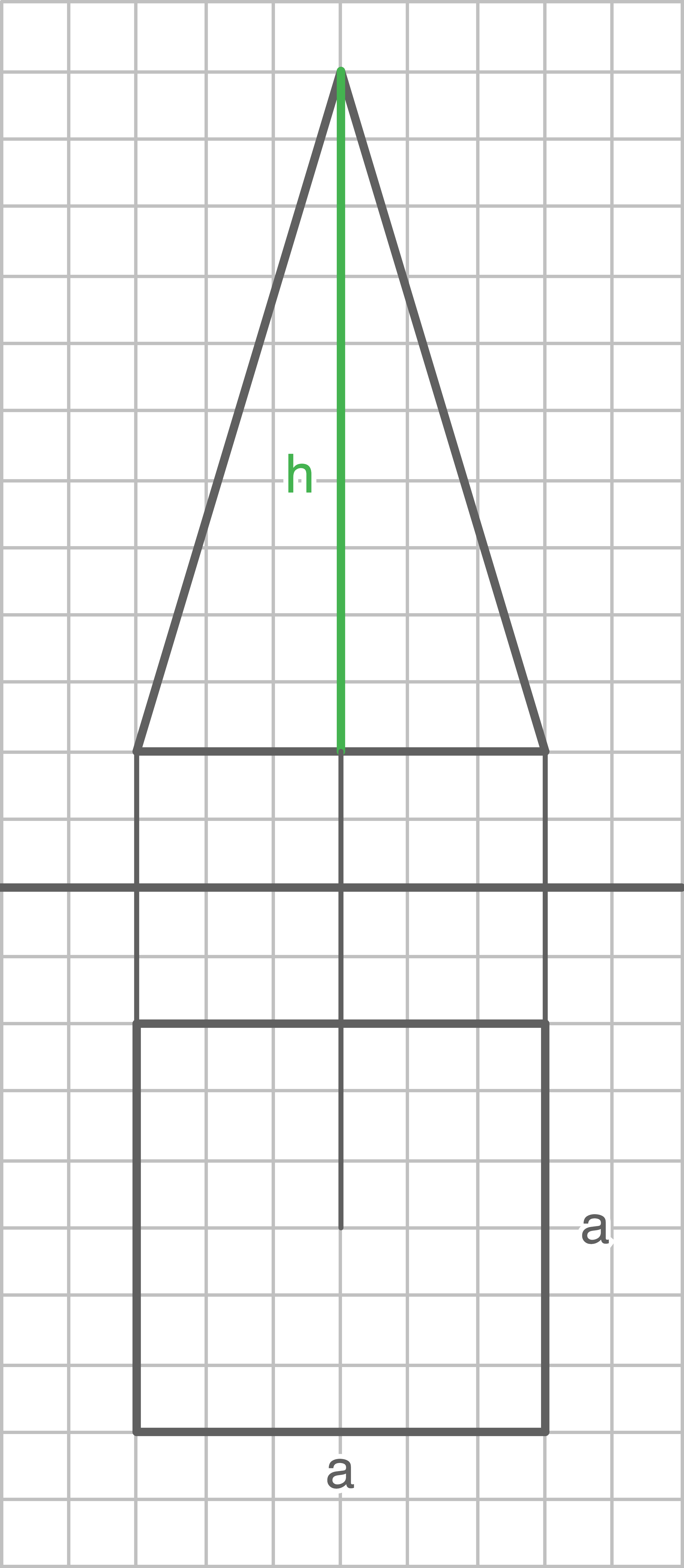 eigenschaften einer pyramide, zweitafelbild pyramide