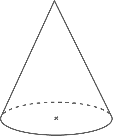 Pflichtaufgabe, Kegel, Kreis