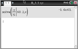 Bildschirmansicht einer mathematischen Gleichung in einer Softwareanwendung.