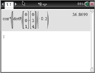 Mathematische Berechnung auf einem Taschenrechner mit einer Funktion und Ergebnissen.