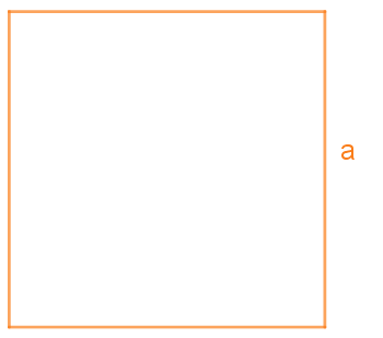 Grafik mit einem Quadrat und dem Buchstaben 