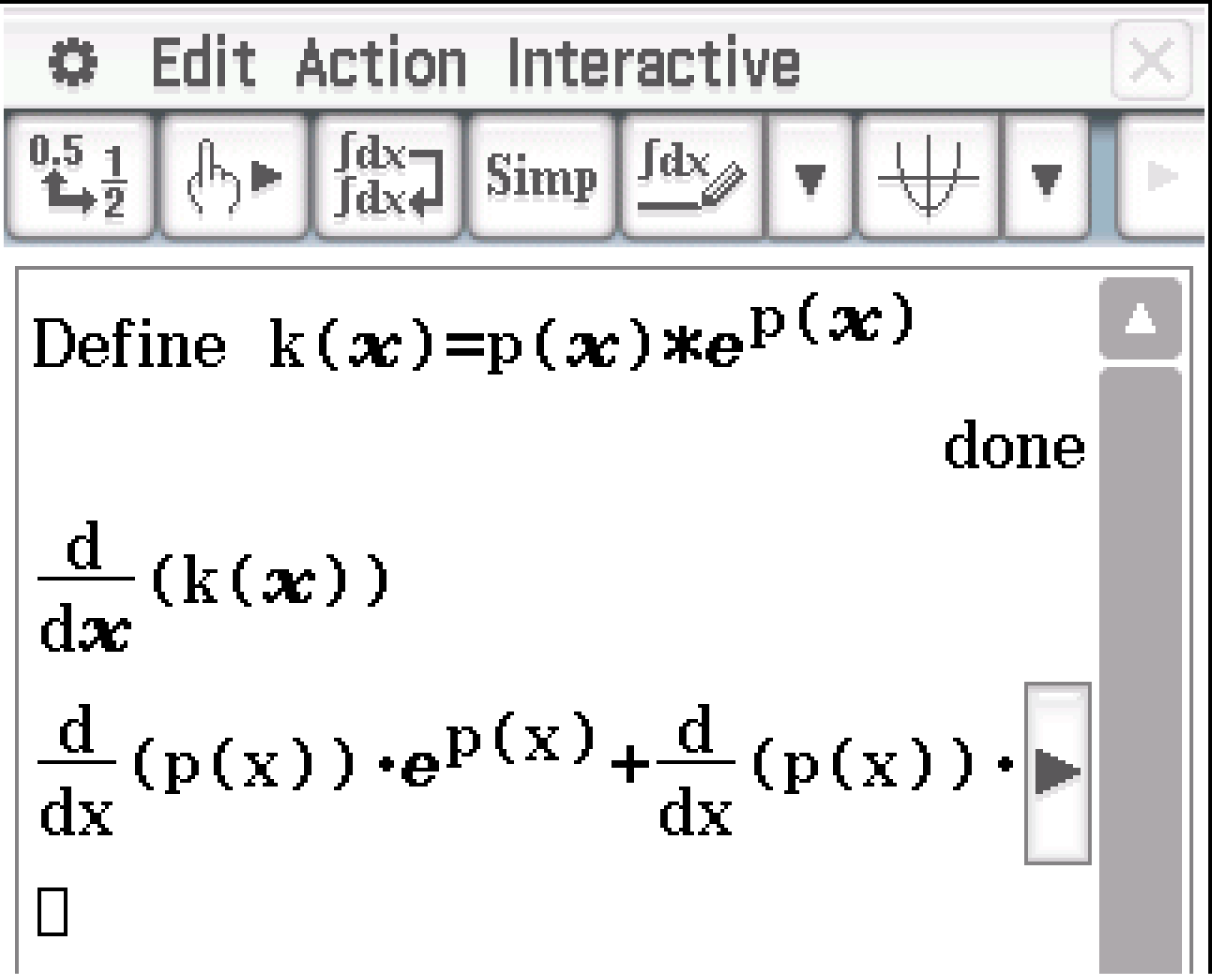 Mathematische Gleichungen und Ableitungen auf einem Computerbildschirm.