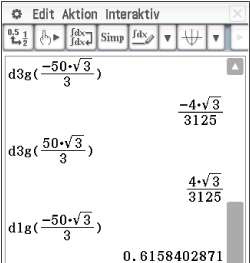 Mathematik-Diagramm mit verschiedenen Gleichungen und Berechnungen.
