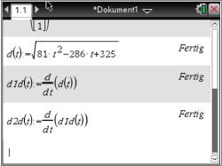 Mathematische Gleichungen und Ausdrücke in einem Dokumenteneditor.