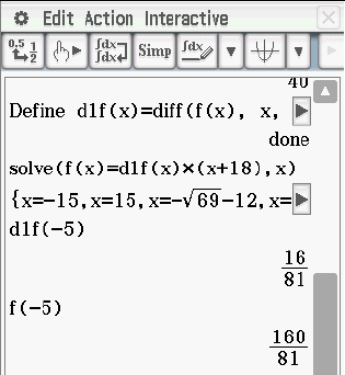 Mathematische Berechnungen und Funktionen in einer Softwareanwendung.