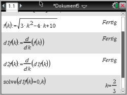 Mathematische Berechnungen und Gleichungen in einem Dokument.